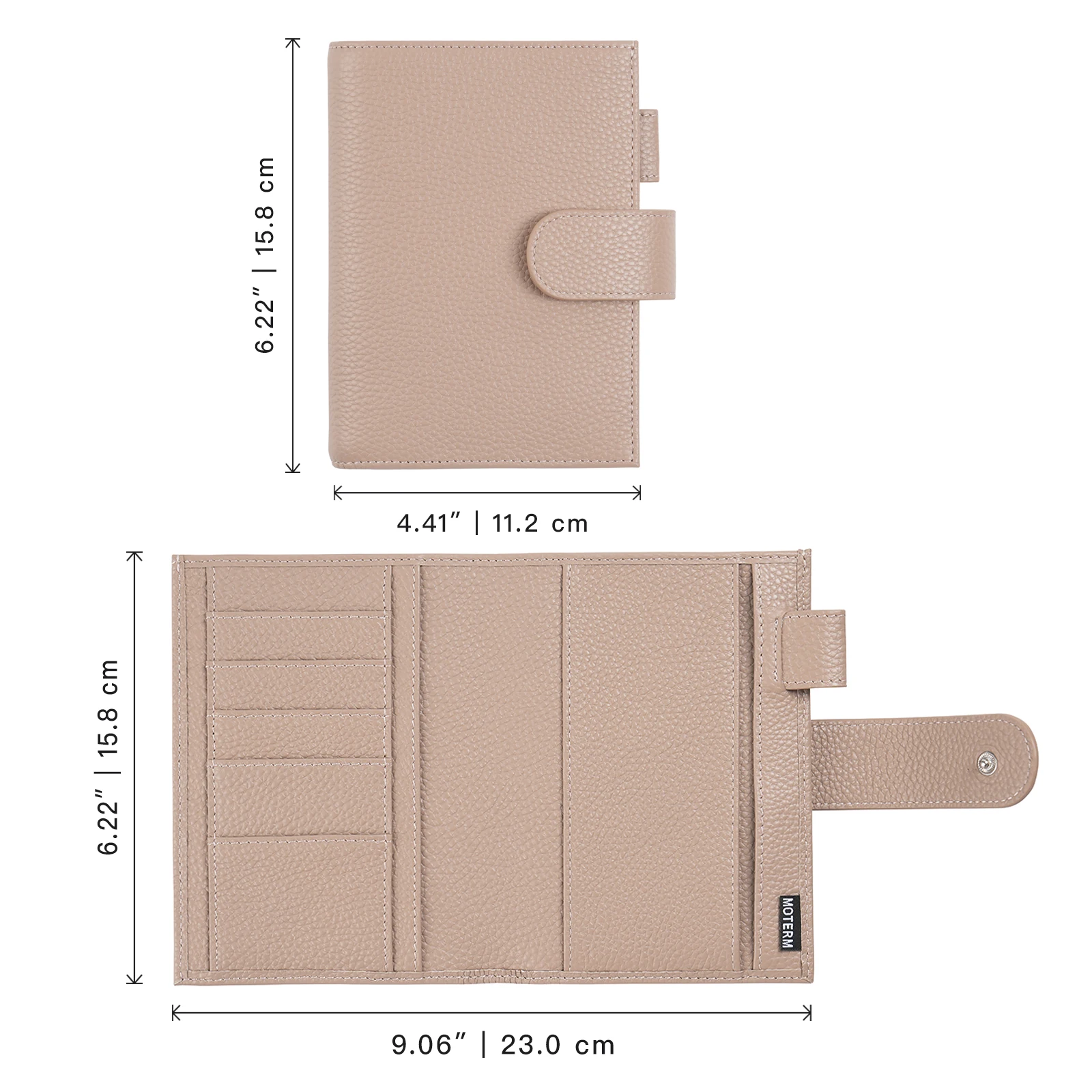 Moterm Original Planner Cover for Moleskine Pocket notebook (3.5 x 5.5\