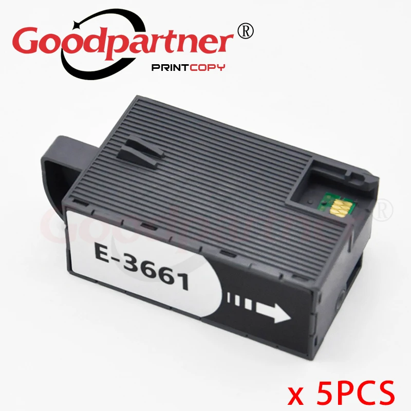 5X T3661 Waste Ink Maintenance Box for EPSON Expression XP6000 XP6005 XP6100 XP6105 XP8500 XP8505 XP8600 XP8605 XP970 XP15000