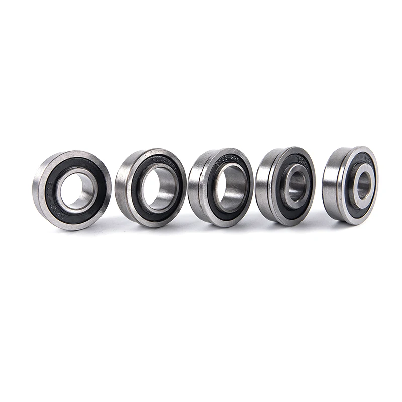 1PC F6202-2RS Flange ABEC-1 Deep Groove Garden Trolley Ball Seal Wheelbarrow Bearing.