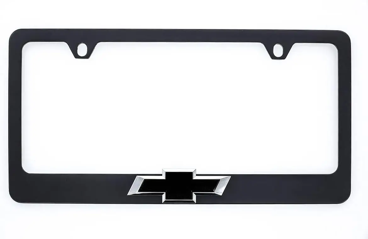 

Черная металлическая рамка номерного знака с 3D-эмблемой-бабочкой для автомобилей, прочная и стильная