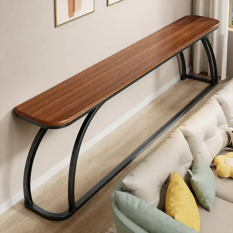 Ultra Thin Floor to Ceiling Gap Storage Cabinet Narrow Side Table for Sofa Rear Wall Bedside Long Shelf Organizer