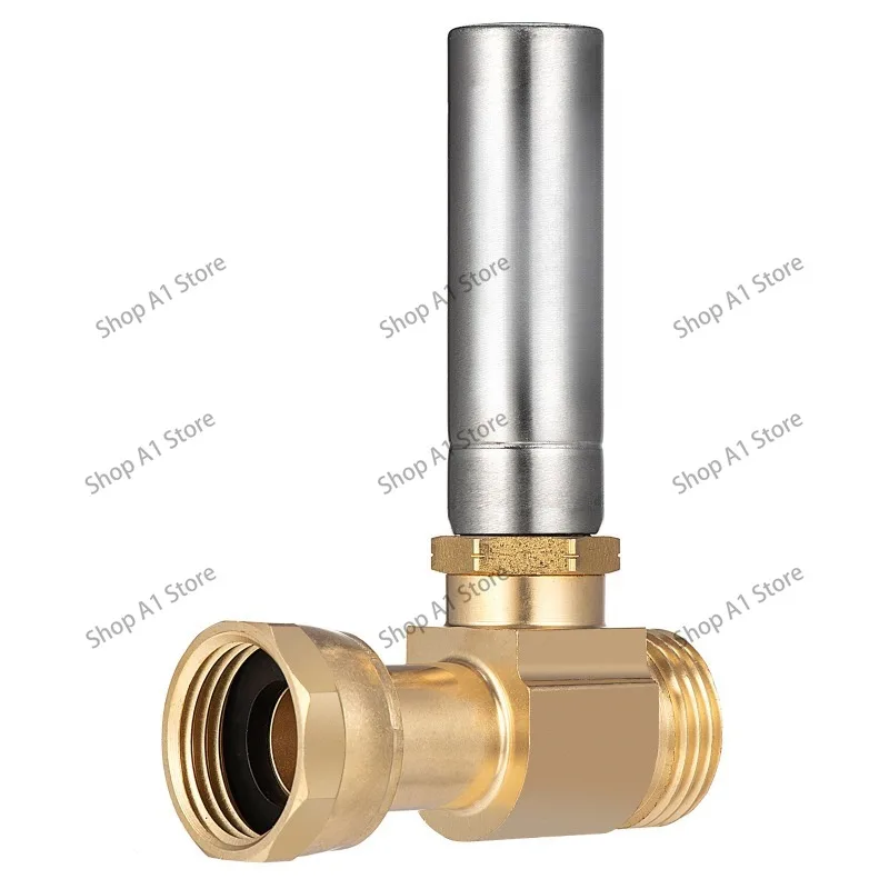 3/4 Inch NH Brass Water Hammer Arrestor, Washing Machine Pipe Shock Absorber Anti Water Hammer Valve