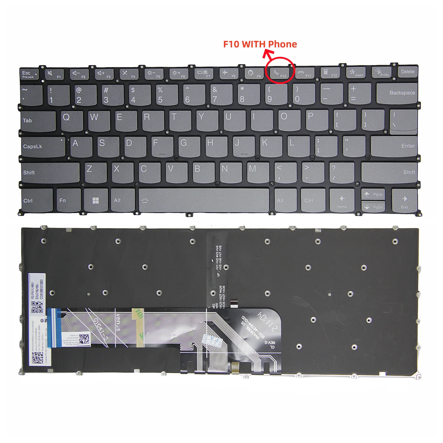 100%New US for Lenovo Thinkbook 14 G2 14 G3 14 G4 V14 G2 ACL ARE