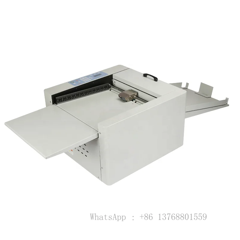 WD-6620 Full-Automatic Coated Paper Creasing Machine High Speed 330mm Width For Paper Processing