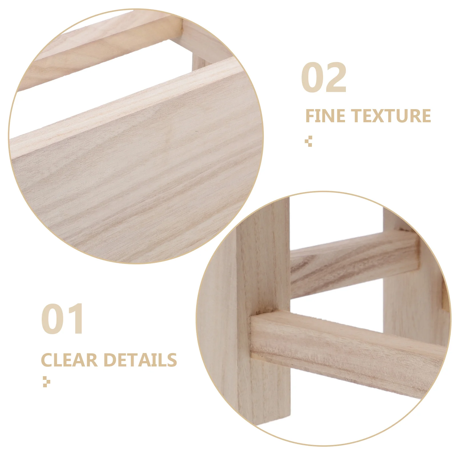 Solid Wood Bench Step Stool for Adults Natural Change Shoes Small Wooden Rustic