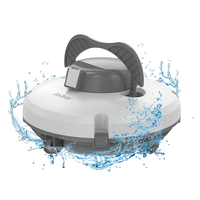 Redkey S100 Cordless Robotic Pool Vacuum Ground Pool Automatic Pool Vacuum Cleaner IPX8 Waterproof 130 Mins Strong Suction 180μm