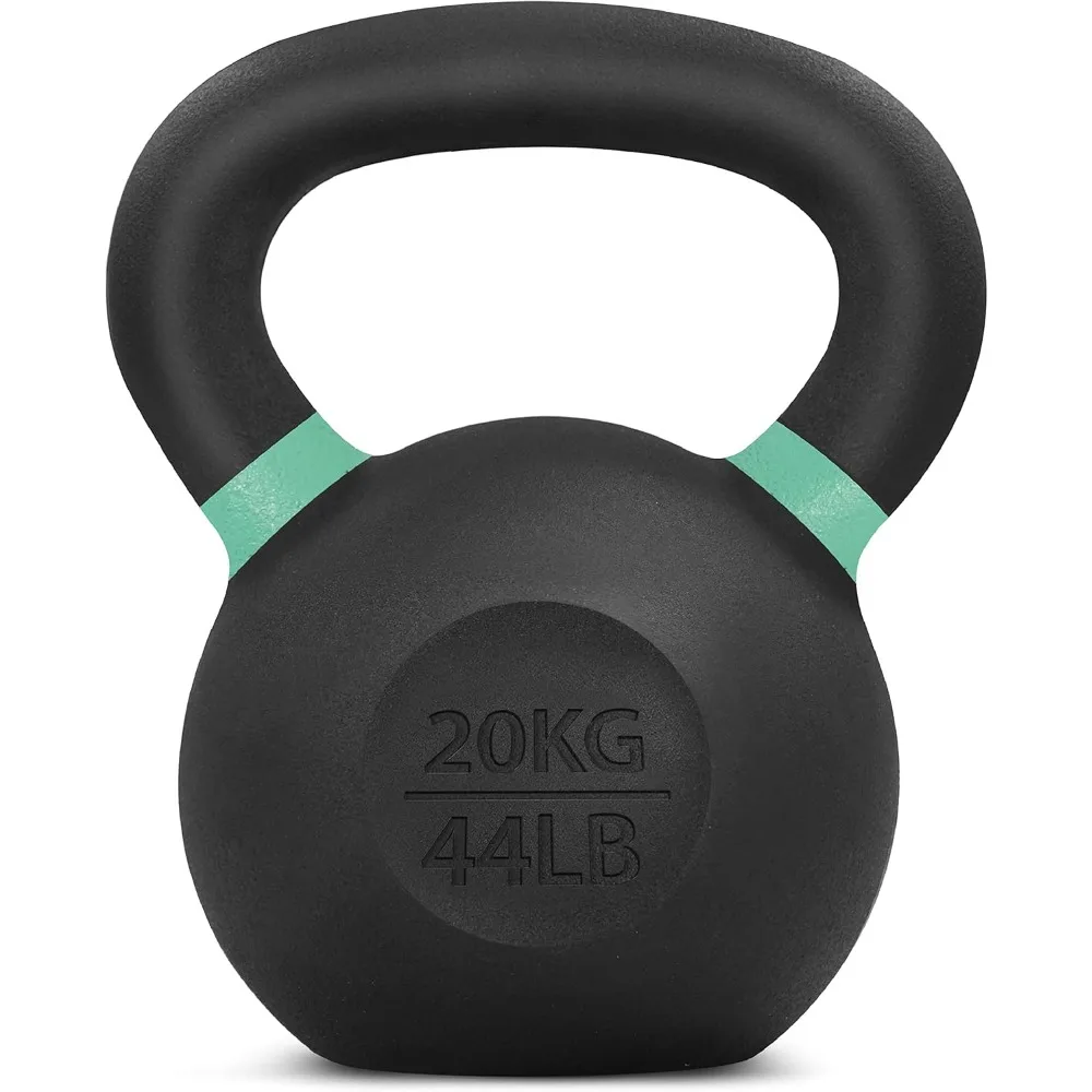 

Kettle Bell, Weighted Cast Iron/Kettle Bell Powder Coating - Strength Training, Home Gym, Used for Full Body Exercise