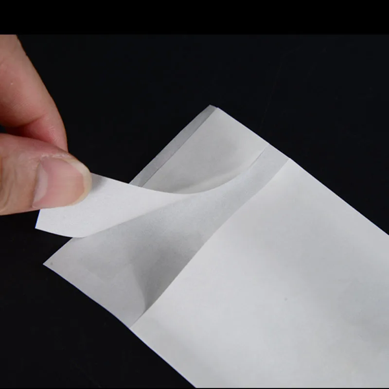 Environmentally Friendly Biodegradable Transparent Frosted Bags for Clothing Translucent High-end Self-adhesive Paper Bag