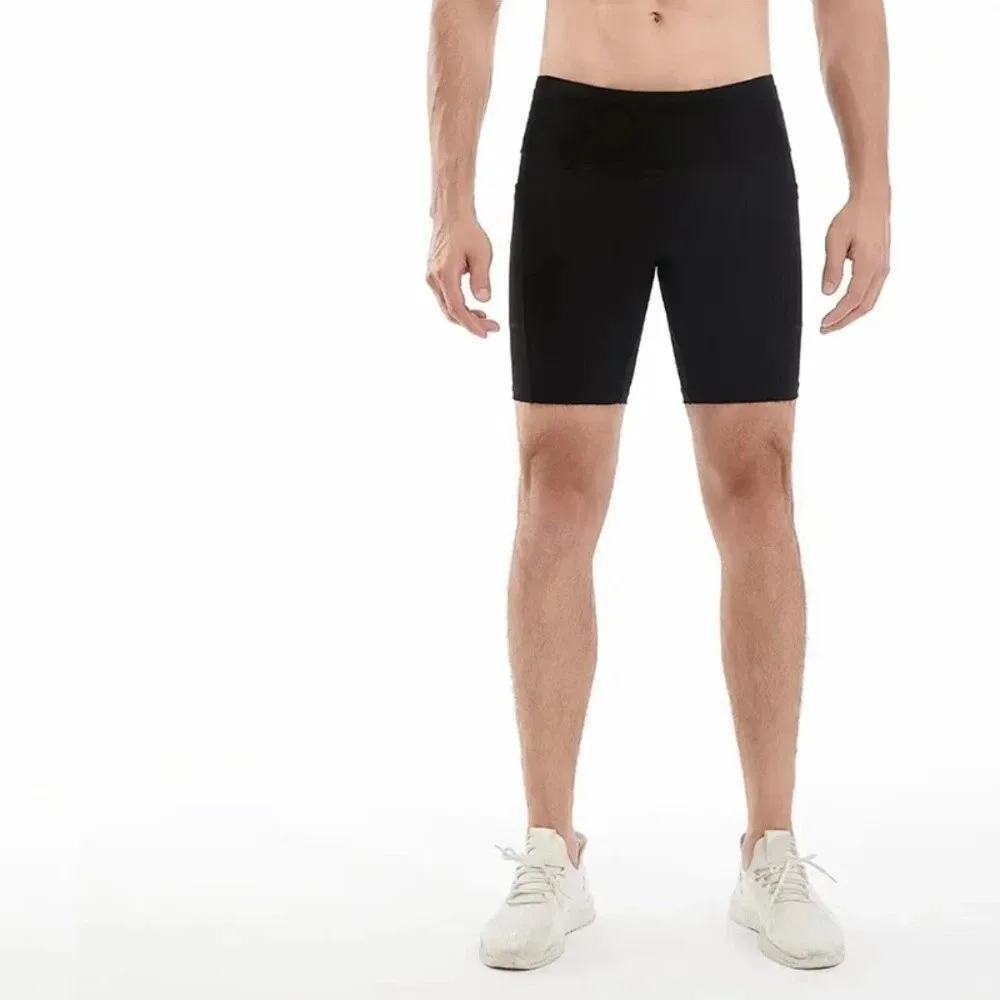 

Шорты для марафонского бега с несколькими карманами, впитывающие влагу, быстросохнущие спортивные шорты на открытом воздухе с поясной сумкой, дышащие