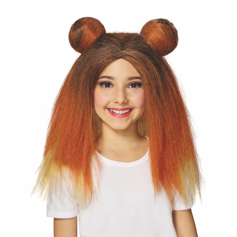 Bambini leoni criniera ragazzo ragazza leone parrucca Costume di Halloween Prop per bambino