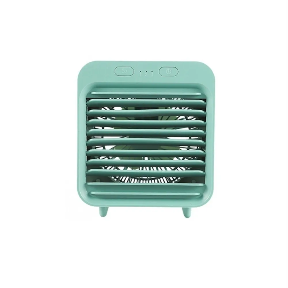 Three Speeds Portable Misting Fan Low Noise Mist Spray Cooling Fan USB Powered Wide Angle Airflow Desktop Fan Home Office
