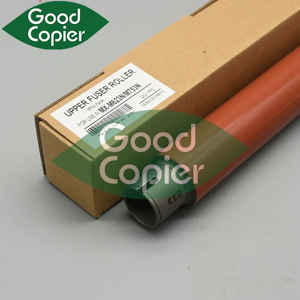 1PC Upper Fuser Roller support for Sharp MX-M623N MX-M753N MX-M623U MX-M753U MX M623 M753 623 753 NROLT1850FCZ1 NROLT1850FCZZ