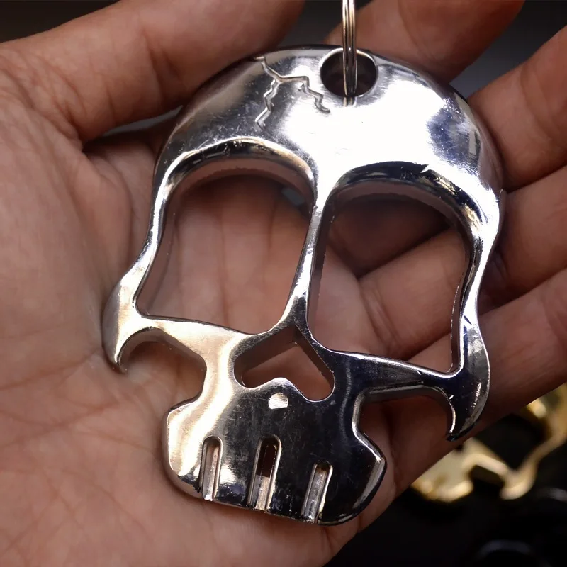 Bottle Opener, Creative Skull Shape Bottle Opener, Solid Color Bottle Opener, Suitable For Bar Or Household, Barware Tool