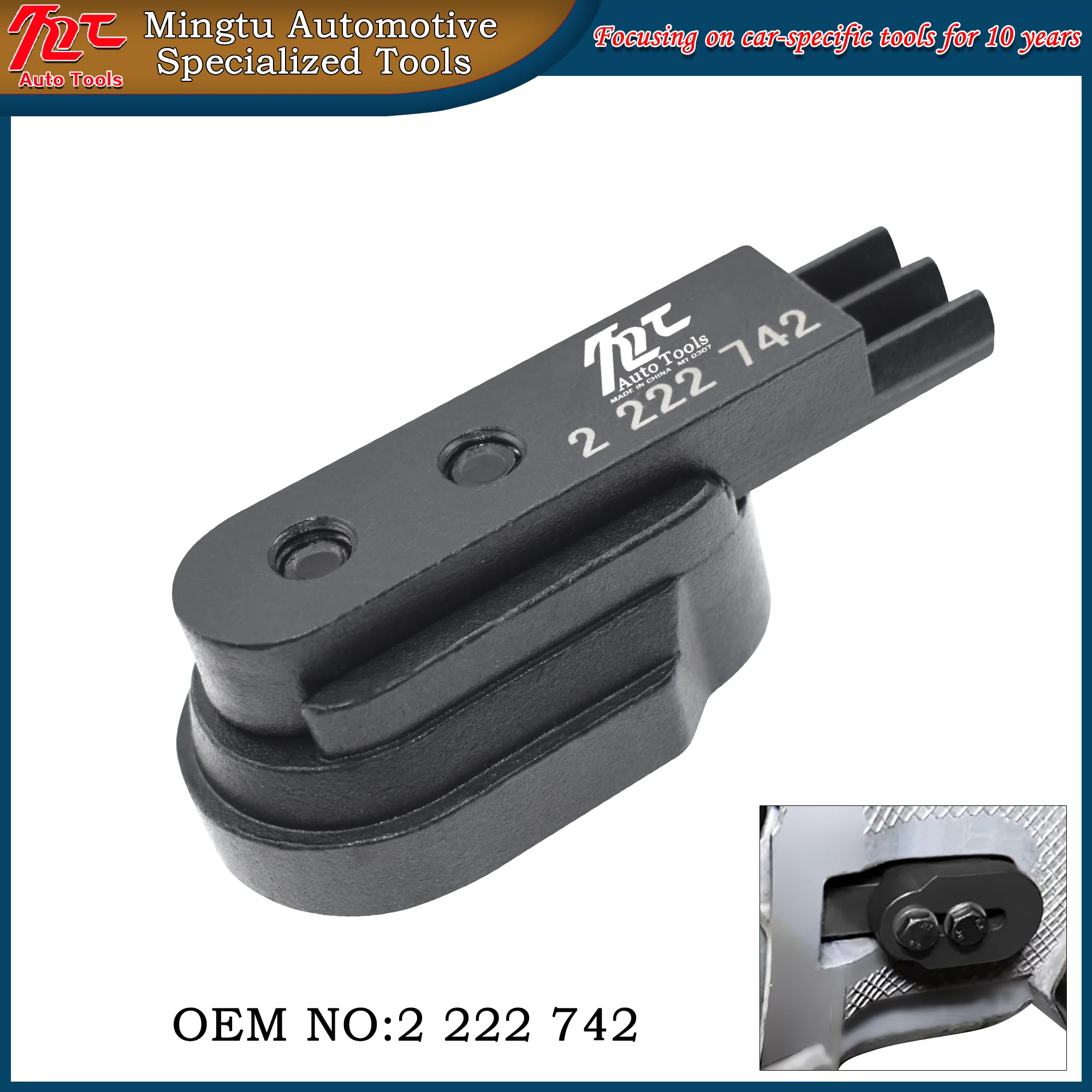 

Engine Flywheel Tools, 2801 Flywheel Holder Flex Plate Lock Tool for BMW N20 N26 Engines, Replace 83302222742