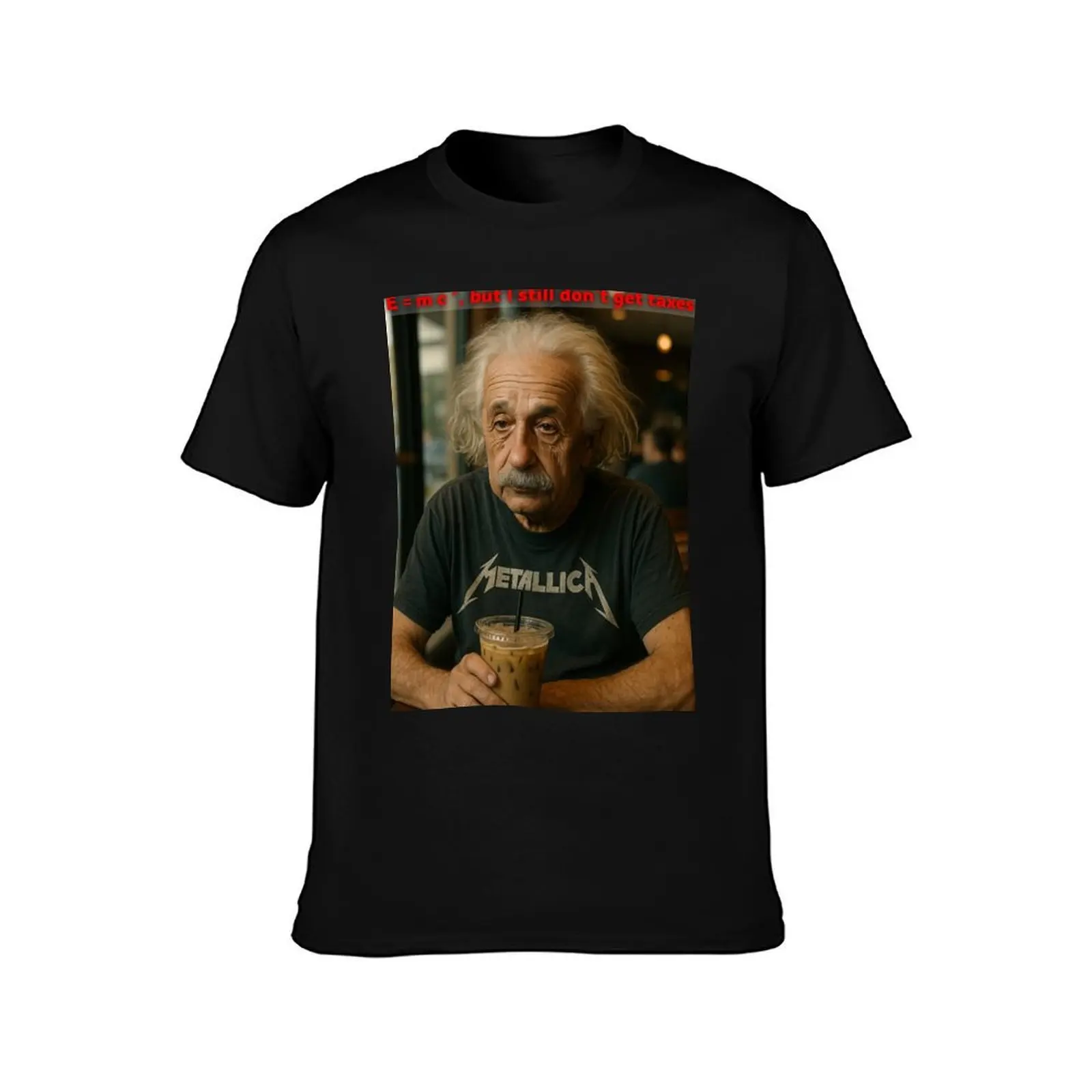 الدماغ الذكي، الضرائب البكمية – تي شيرت أينشتاين ميمي تي شيرت مخصص ملابس الهبي ملابس أنيمي للرجال #2