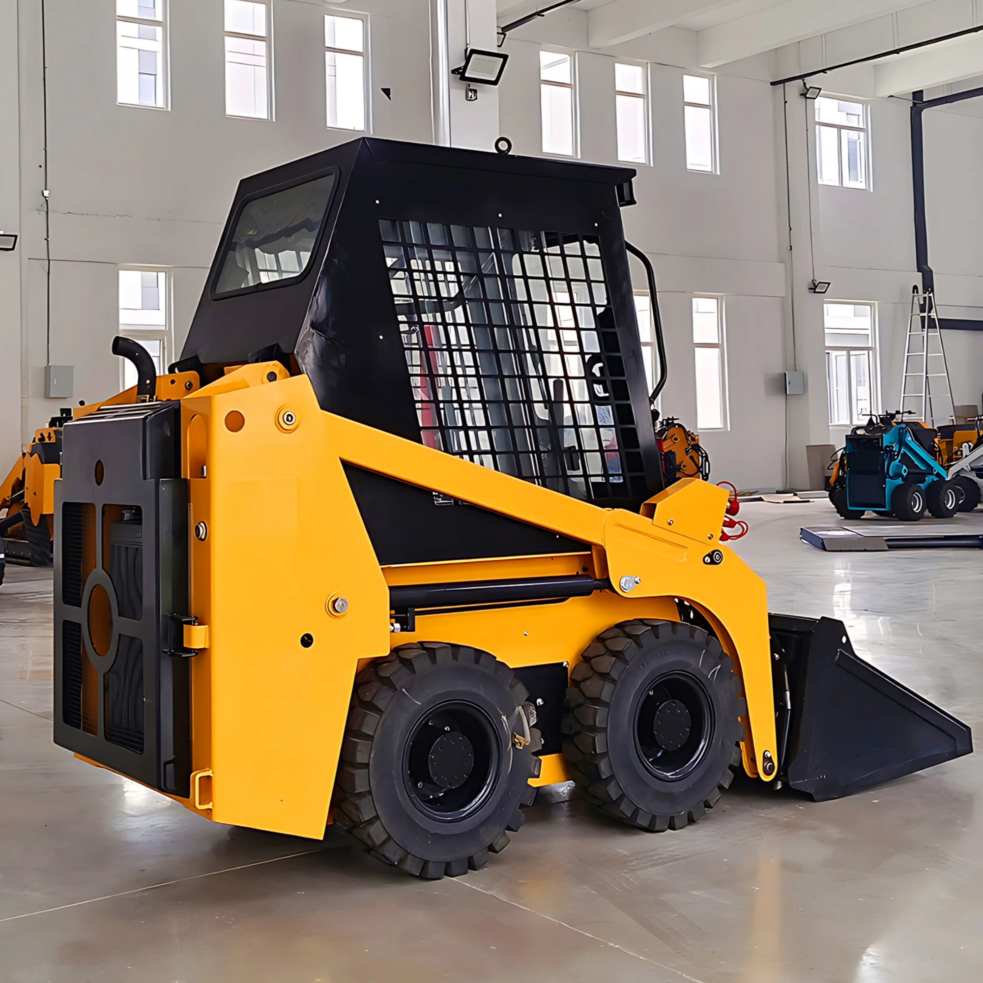 

Hot Sale Great Product Earth Moving Machinery Skid Steers Mini Front Loader for Sale