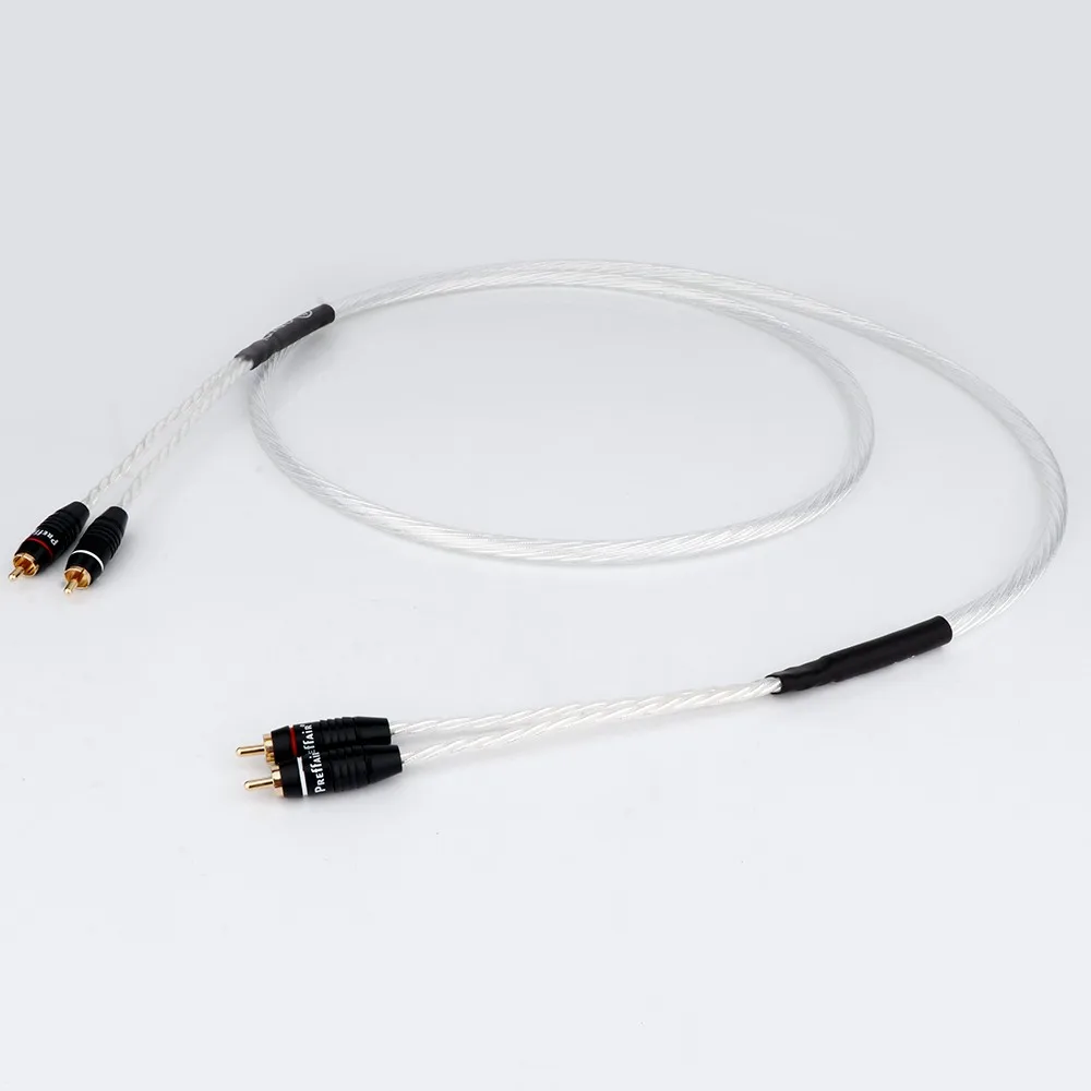 

Nordost odin hi-end high fidelity fever audio rca signal cable dual lotus sterling silver audio cable cd amplifier tube cable