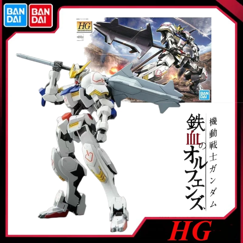 En Stock Bandai Original Gundam HG IBO 001 1/144 Barbatos de sangre de hierro colección de modelos regalos de vacaciones adornos Mecha