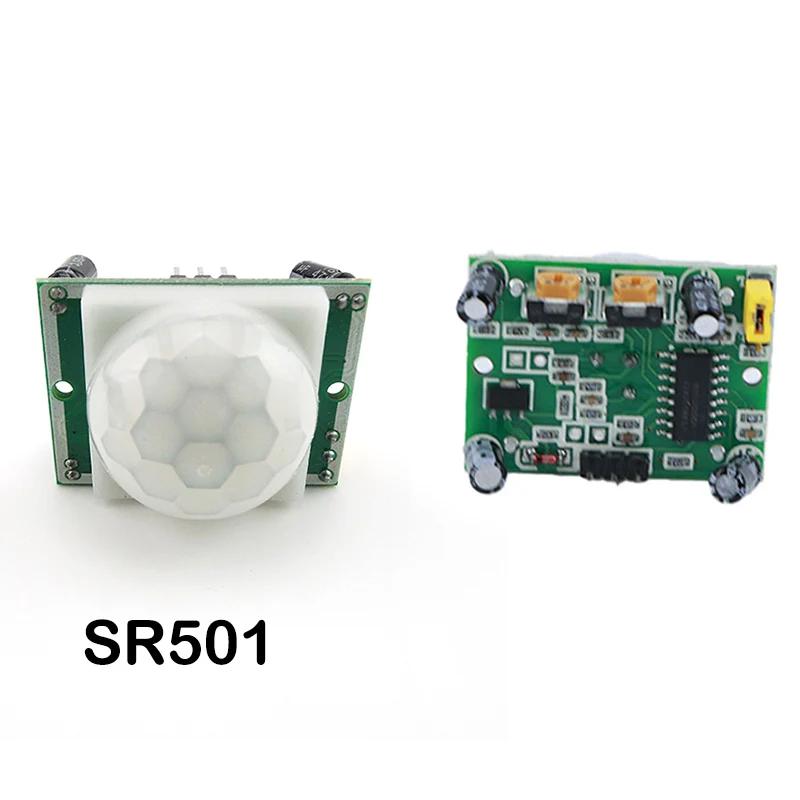 1pcs Infrared PIR SR501 HC-SR501 Module box Adjust IR Pyroelectric Motion Sensor Detector for arduino raspberry pi diy kit