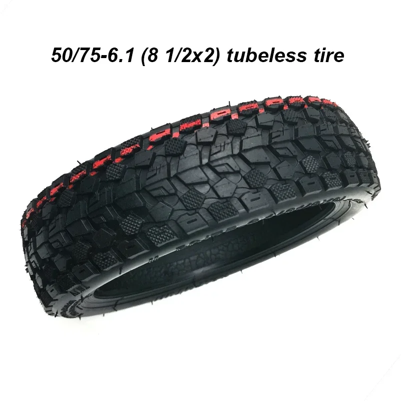 8.5 Inch 50/75-6.1 Off Road Tubeless Tire 8 1/2x2 Inner Tube for Xiaomi M365 1S Pro2 Electric Scooter 8.5\