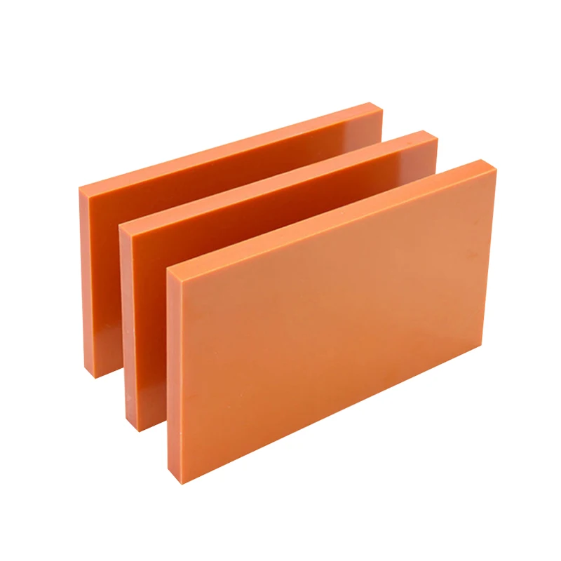 

High-Temperature Resistant Insulating Bakelite Board THK1-10mm Phenolic Resin Rubber Wood