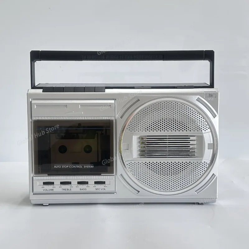 

Ностальгическая ретро радиоантенна FM-ручка Удобная карта Сабвуфер Bluetooth-динамик может быть подключена к микрофону