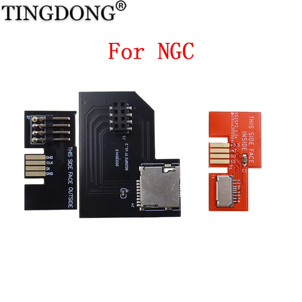 SD2SP2 Pro Adapter For NGC, Micro SD TF Card Reader, SDL Game Loader, NGC Memory Card Alternative