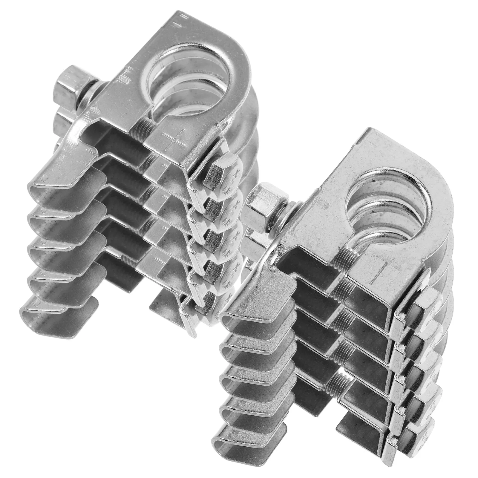 

10Pcs Battery Terminal Clamps Secure Connectors Quick Release Disconnect for Cars Trucks Heavy Duty Trucks Construction