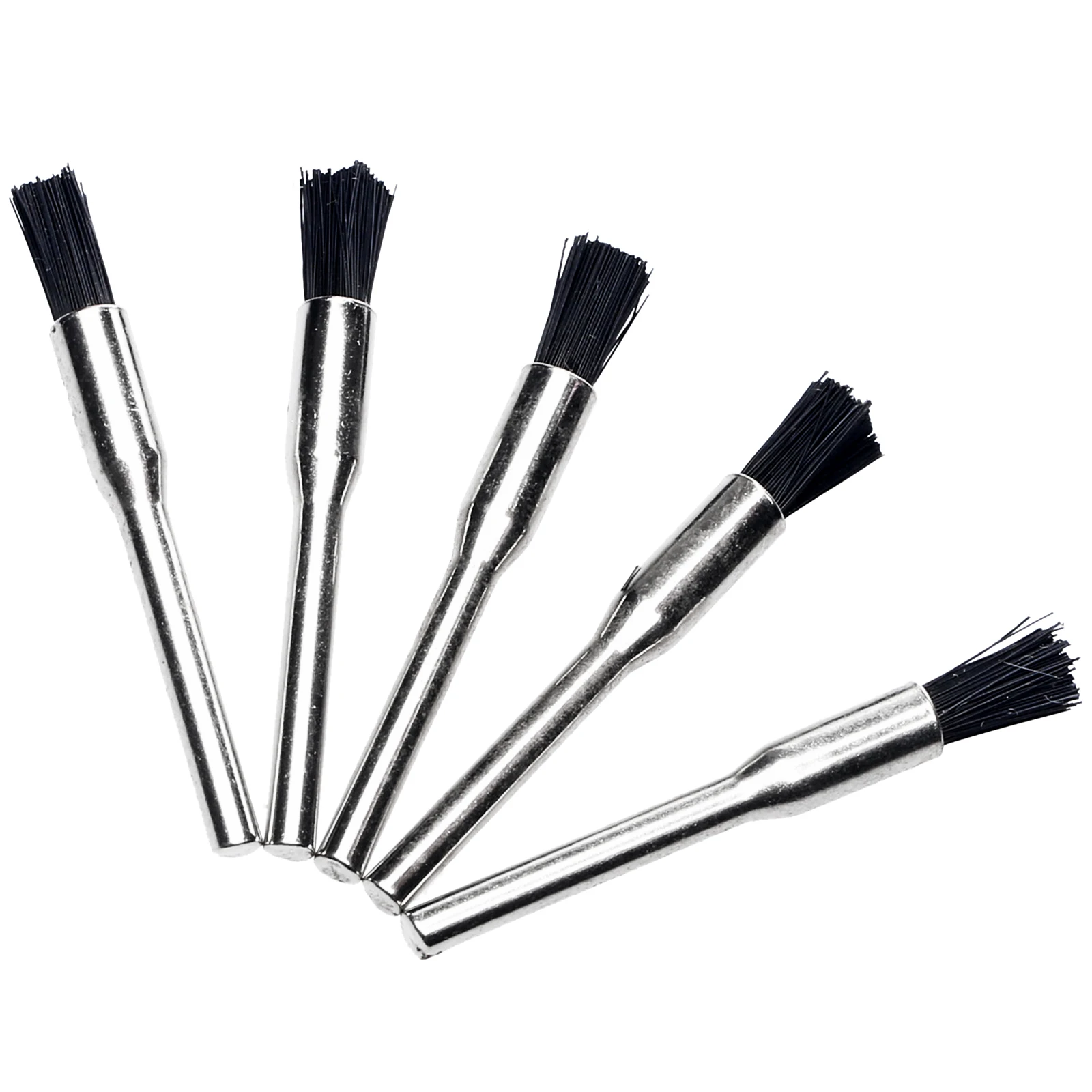 25 шт. 3 мм хвостовик Dremel аксессуары нейлоновая проволочная щетка Dremel полировальная щетка полировальное колесо нейлоновые щетки для вращающихся инструментов Dremel