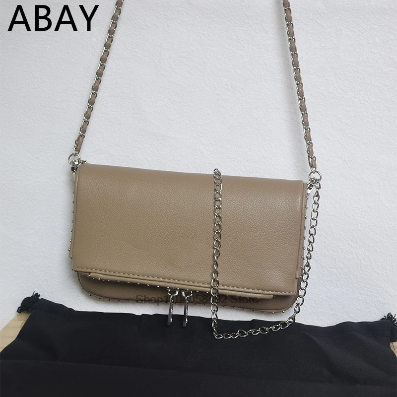 2024 Fashion Casual New Women Crossbody Bag Messenger Shoulder Bags for Zadigant Wings Women Leather Chain Ladie Bandolera Mujer