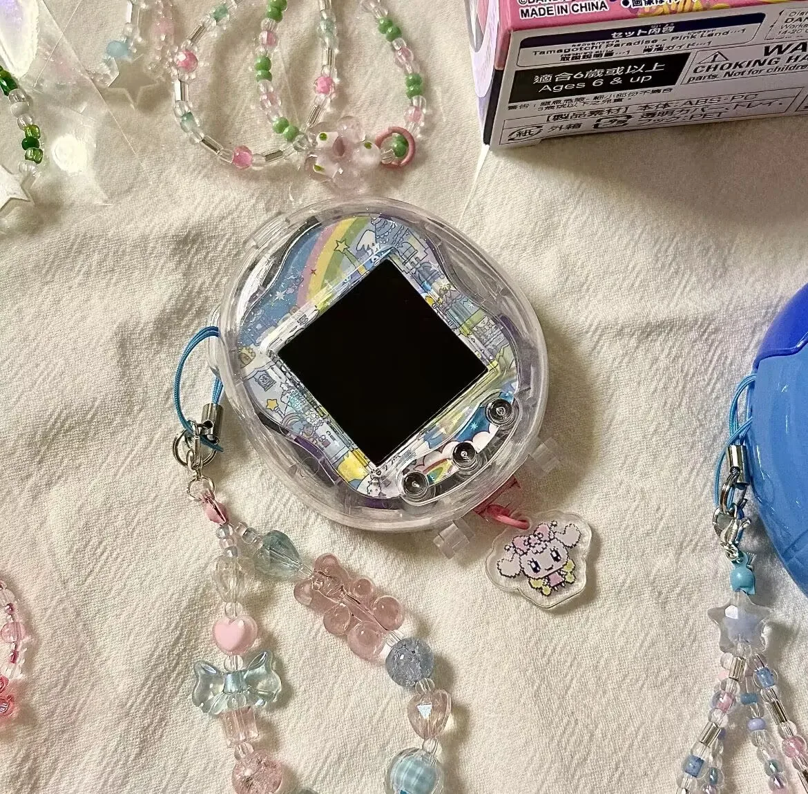 

Bandai Tamagotchi Uni прозрачный сменный корпус игрушка слепая коробка модный без внутреннего чипа