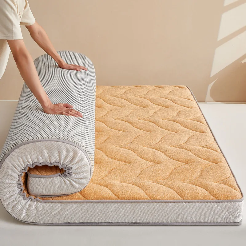 

Autumn Winter Lamb Wool Mattress Fleece Thermal Mattress Student Dormitory Mattress Tatami Cushion Household Thickened Cushion