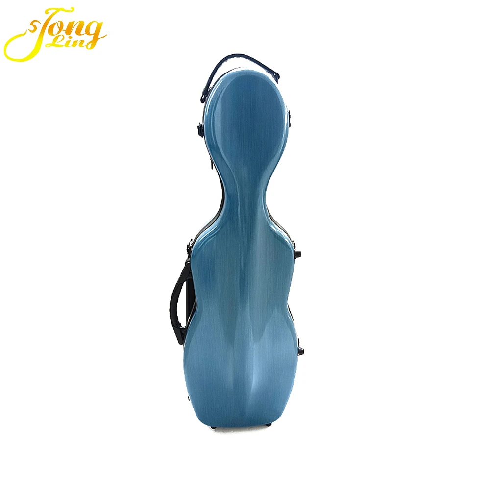 Musical Instrument Violin Accessories Composite Carbon Fiber Shaped Adjustable Violin Case