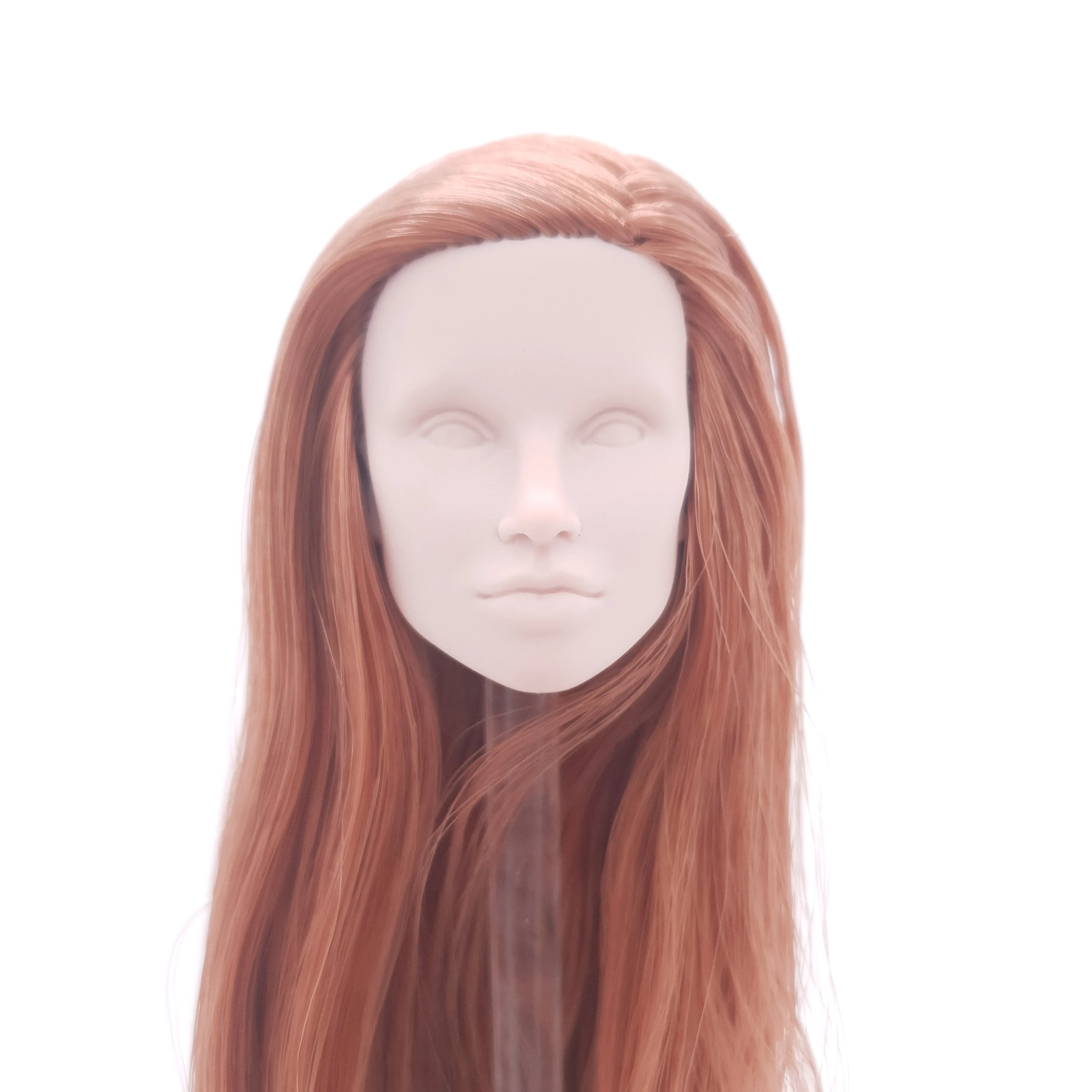 Fashion Royalty Tatyana Alexandrova Copper Color Hair Rerooted Integrity Doll 1/6 Scale Head