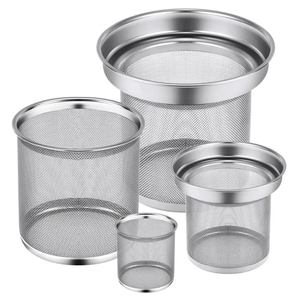 

New Stainless Steel Tea Strainer Reusable Multifunction Mesh Strainer Filter Replacement Extra Fine Mesh Tea Strainer Teapot Use