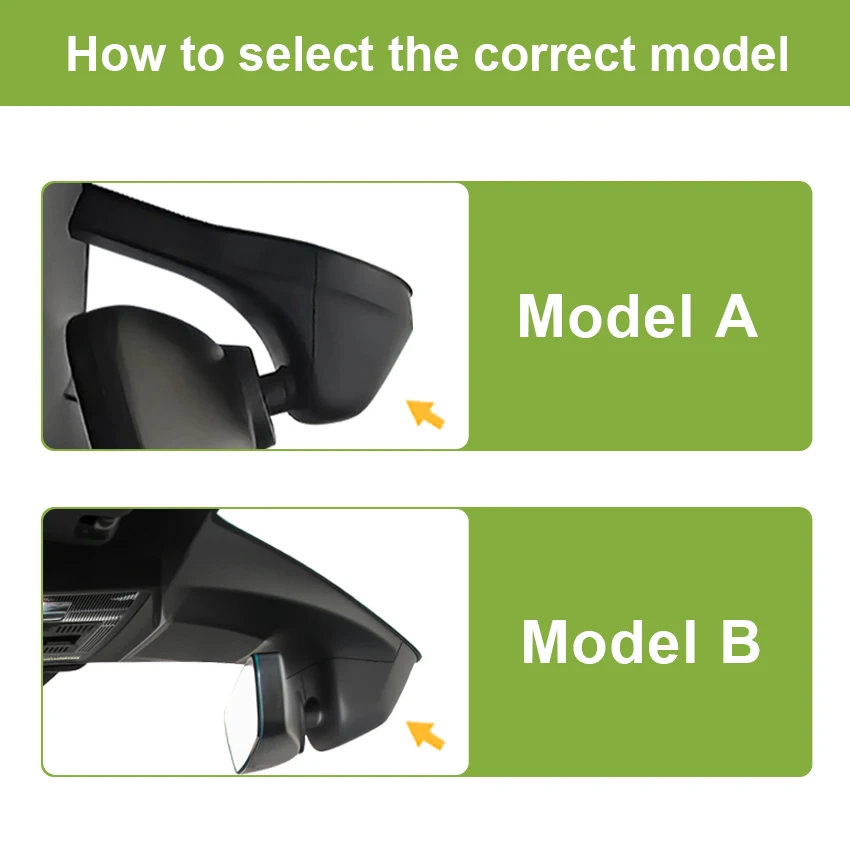 For Volkswagen Tiguan (2nd Gen) 2016-2024 Front and Rear Dash Cam for Car Camera Recorder Dashcam WIFI Car Dvr Recording Devices