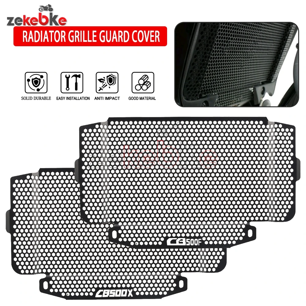 For Honda CB500X 2013-2018 Motorcycle For Honda CB500F 2013-2015 Radiator Guard Grill Cover Water Tank Cooler Bezel Protector