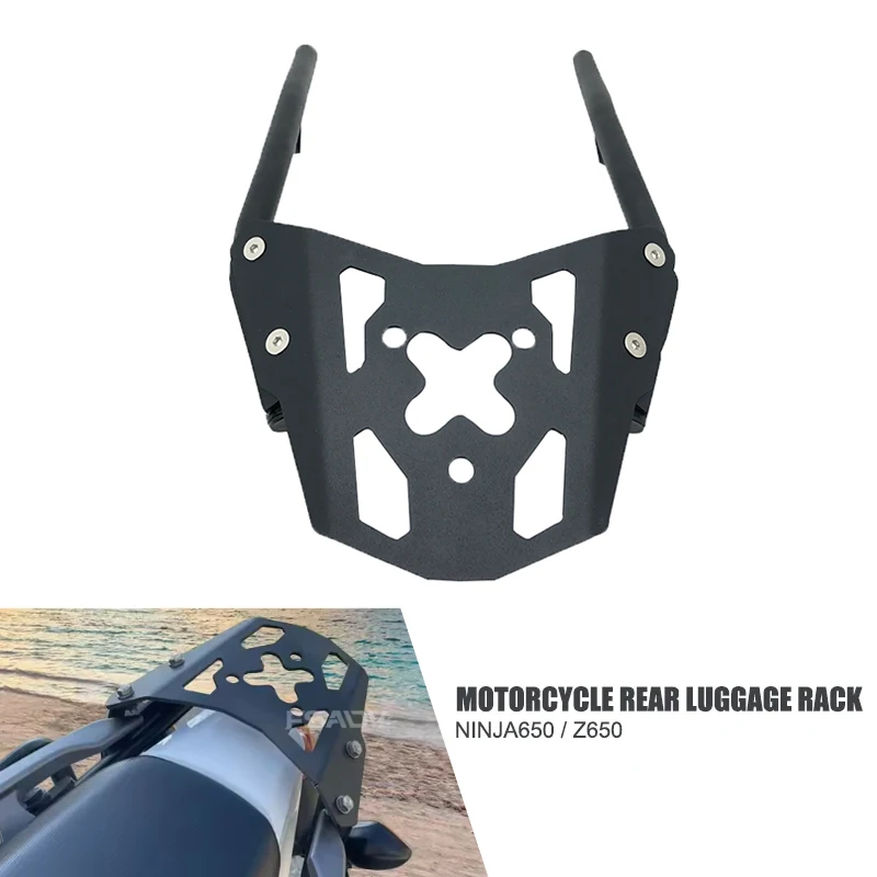 

For Kawasaki For NINJA 650 EX650 Z650 2017-2024 Motorcycle Accessories Rear Luggage Shelf Tail Box Case Frame Shelves Bracket