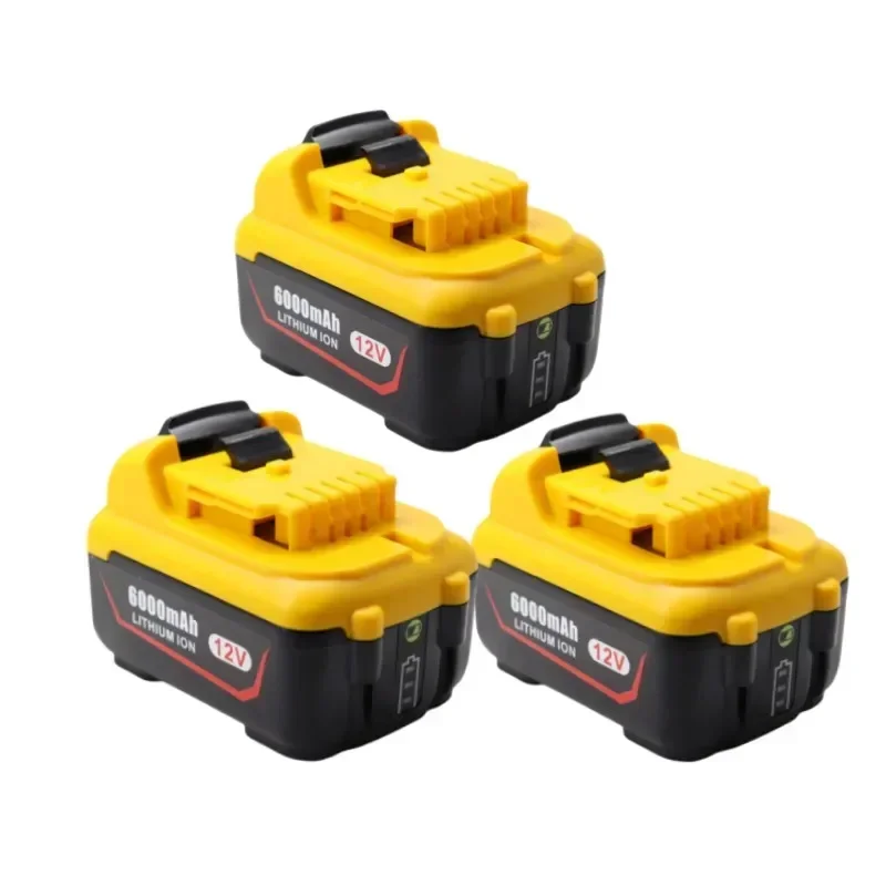 6.0Ah Replacement for Dewalt DCB120 Lithium-ion Batteries 12V 3Ah Battery DCB123 DCB125 DCB124 DCB122 DCD710 Power Tools Battery