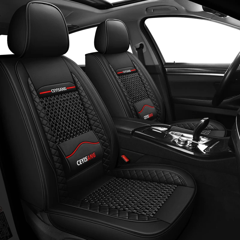 Anti-Slip One Piece Universal Sponge Fille Car Seat Cover For Ford Fiesta Kuga KA Edge Fusion Explorer Auto Interior Accessories