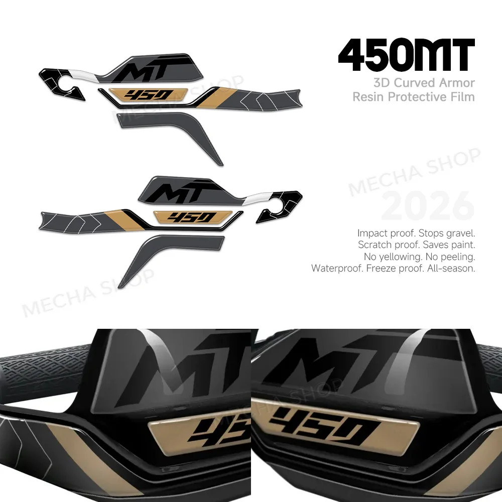 Motorcycle Accessories Decals Hand Guards Deflectors Sticker For mt450 450MT MT 450 450mt adv 2026