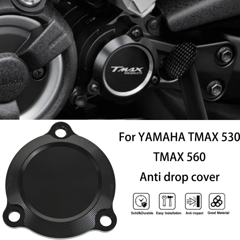 

MTKRACING For YAMAHA TMAX 530 TMAX 560 2017-2024 Motorcycle engine anti drop cover Decorative cover