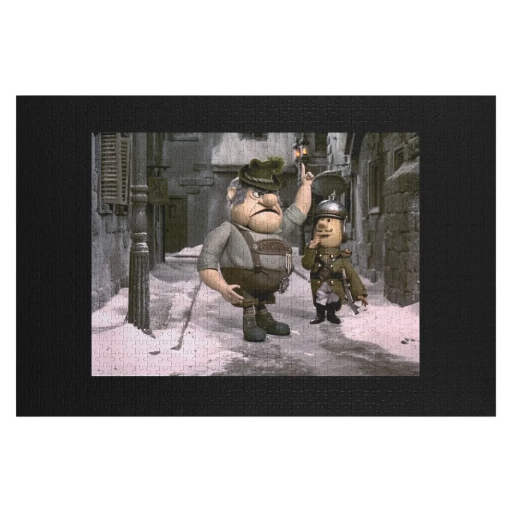 Burgermeister On The Town Jigsaw Puzzle Wooden Name Personalised Name Toddler Toys Christmas Gifts Puzzle