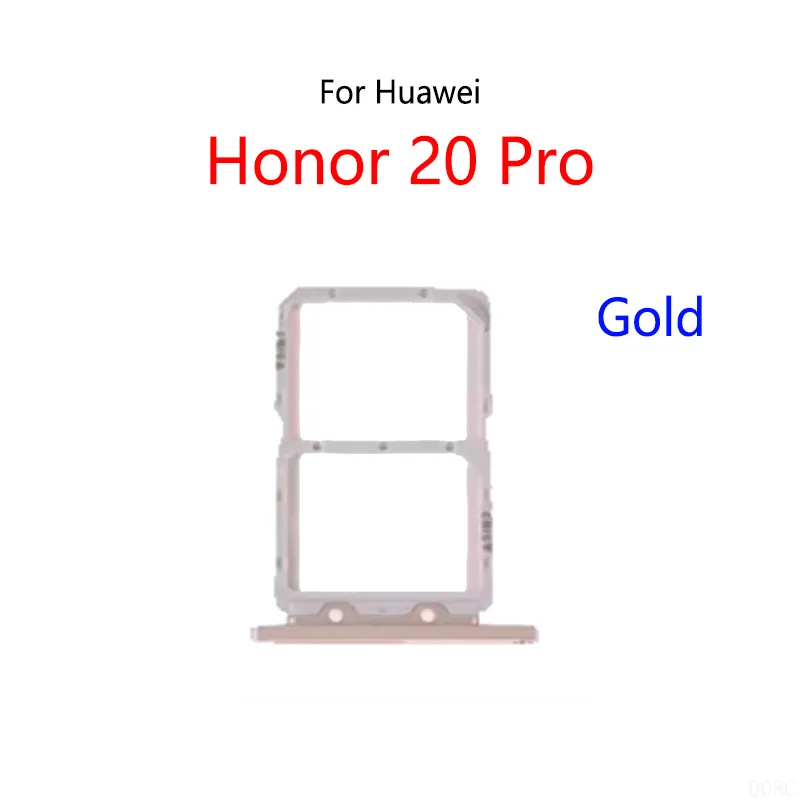 For Huawei Honor 20 Pro New SIM Card Slot Tray Holder Sim Card Reader Socket
