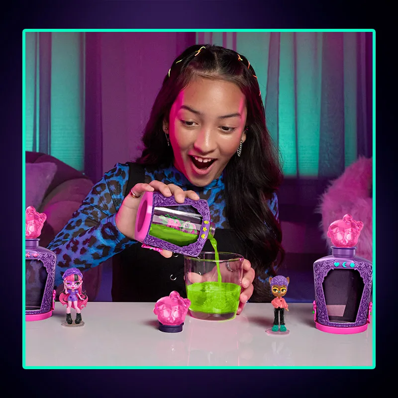 Véritable en stock Monster High Potions Mini Q. Version aléatoire 1pc Mini enfants jouet poupée mignonne article à la mode enfants cadeaux d'anniversaire