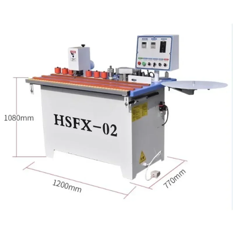 2025 Edge Banding Machine Woodworking Manual Home  Straight Semi-automatic Board Cabinet Wardrobe Edge Banding Machine
