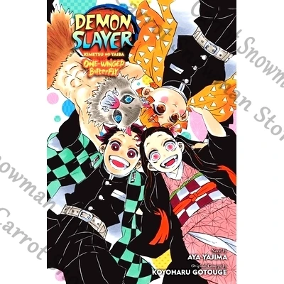 Genuino Demon Slayer Kamado Tanjirou Nezuko Cosplay revista diario la prensa edición en inglés regalo de dibujos animados decorar