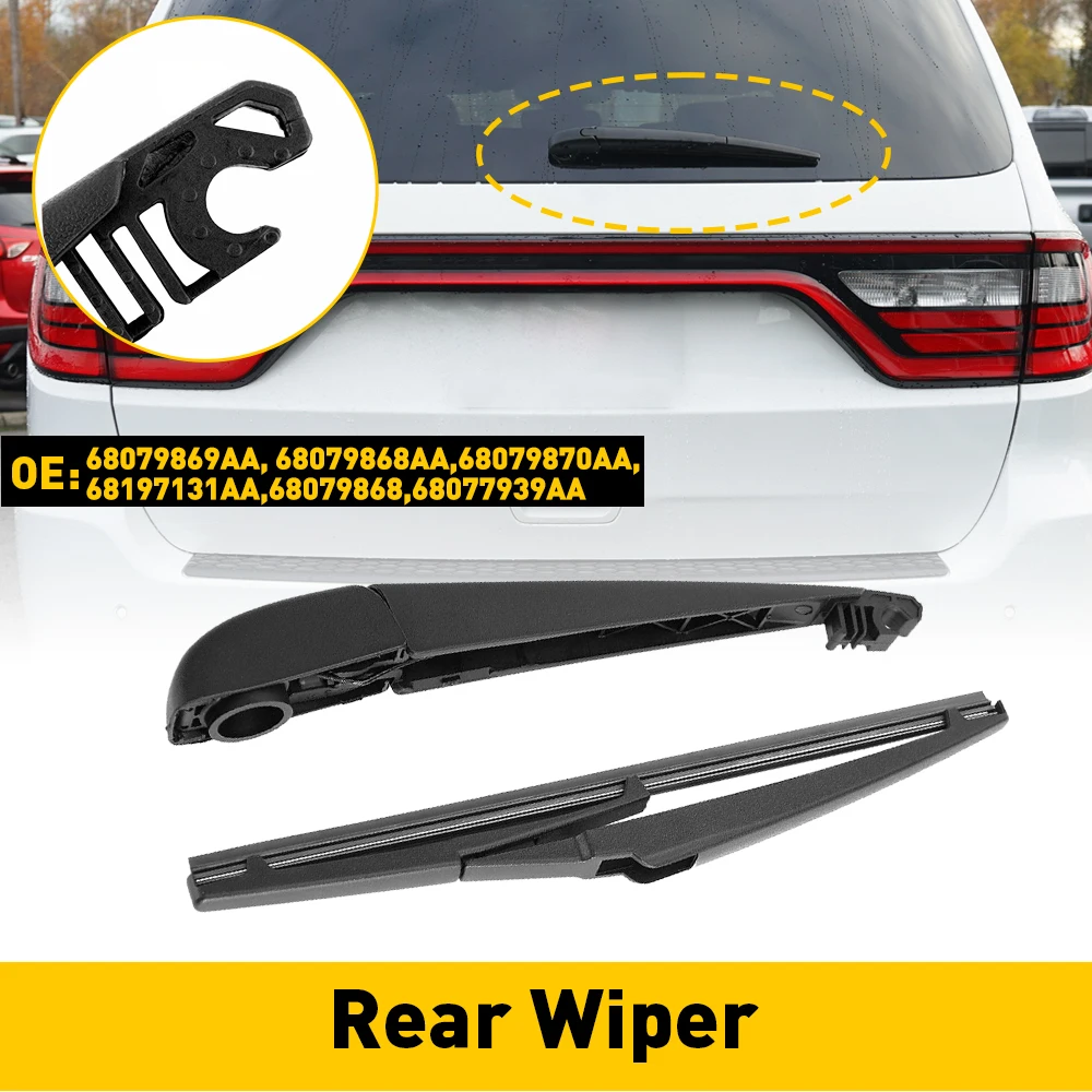 

Windscreen Wiper Blade & Rear Wiper Arm Kit For Dodge Durango Jeep Grand Cherokee 2011 2012 2013 2014 2015 2016 2017 2018 2019