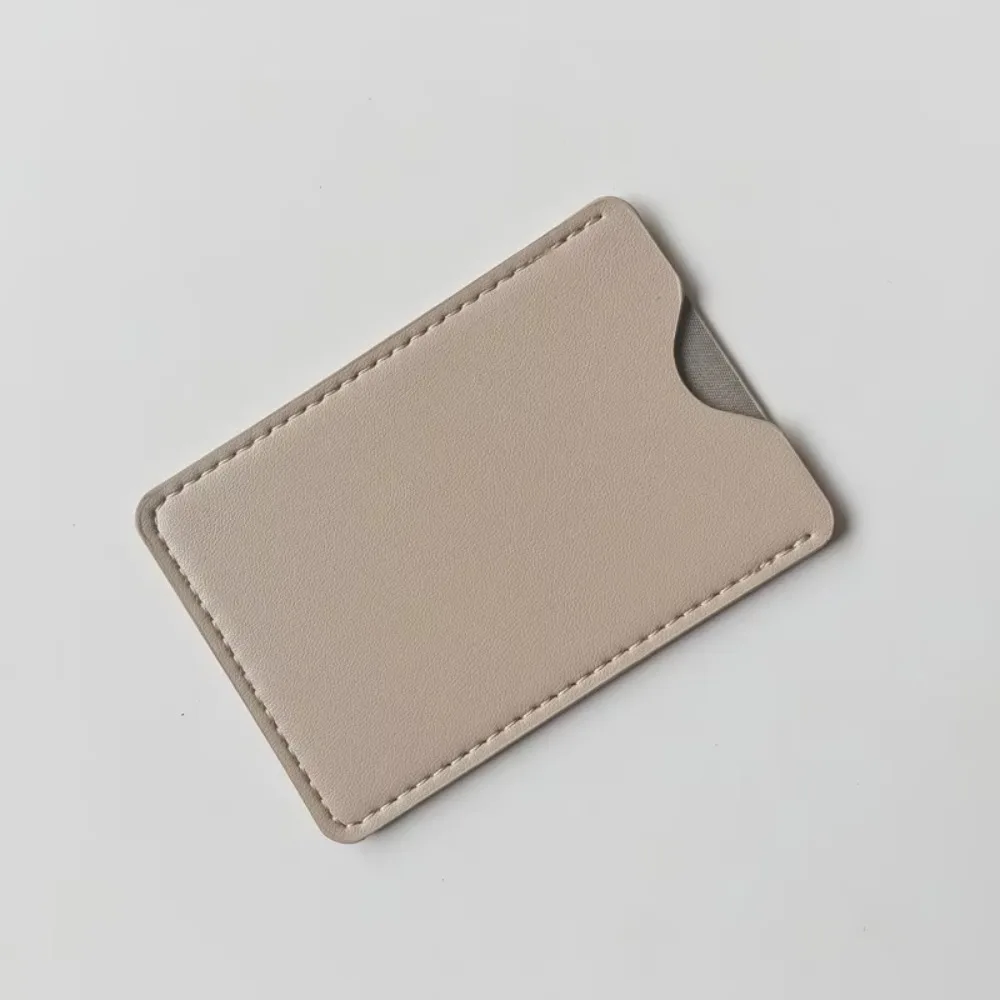Ultra-Thin RFID Card Holder PU Leather Soft Lining Credit Card Sleeve Anti-Demagnetization RFID Blocking Bank Card Protector