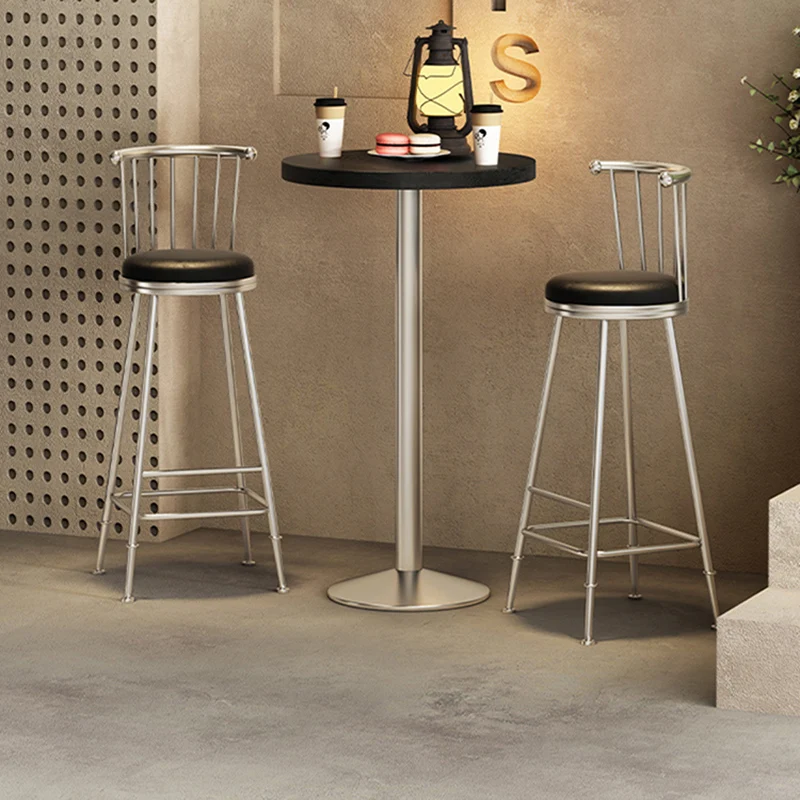 

Fishing Beach Bar Stools Relaxing Computer Ergonomic Make Up Bar Chairs Nordic Soft Sillas Para Comedor Garden Furniture Sets